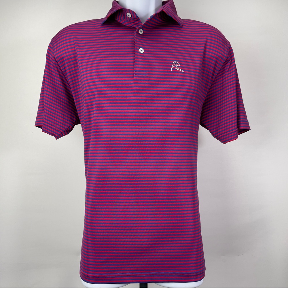 Rhoback Men’s The Casey Jones Short Sleeve Performance Polo in Medium